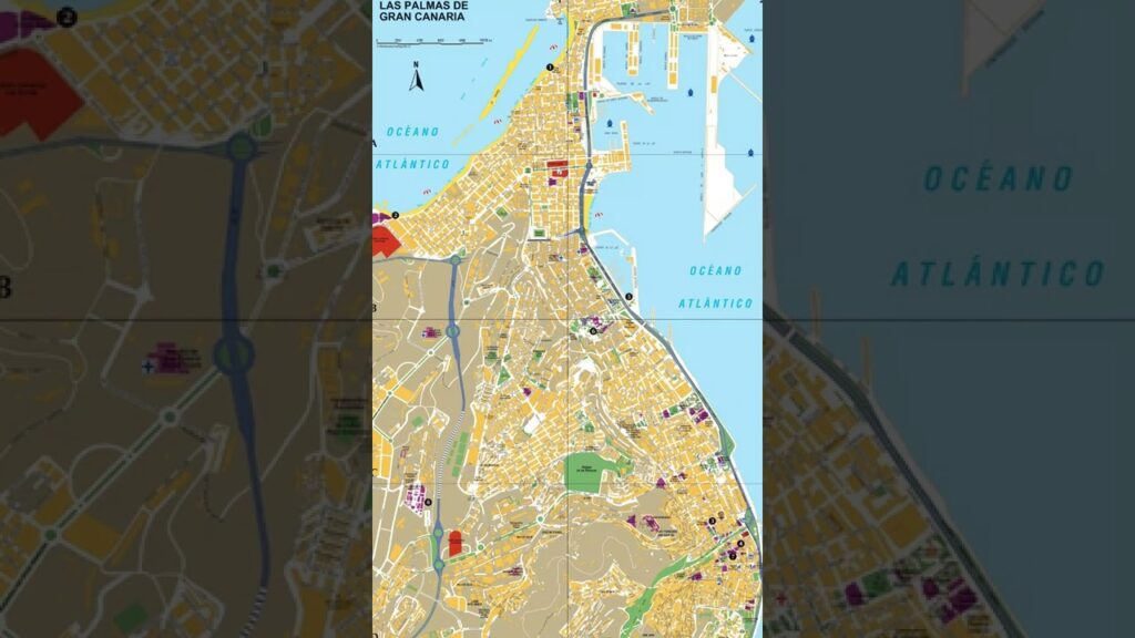 las palmas de gran canaria mapa españa