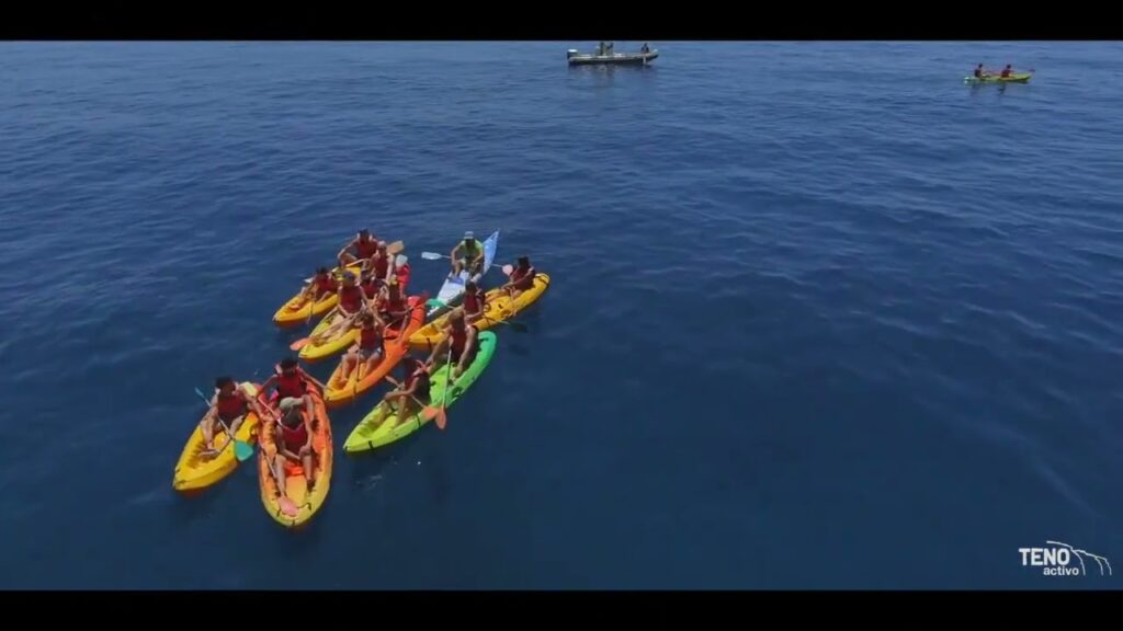 Cómo hacer una ruta en kayak por los acantilados de Los Gigantes