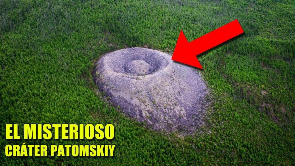 El misterioso cráter que parece sacado de otro planeta