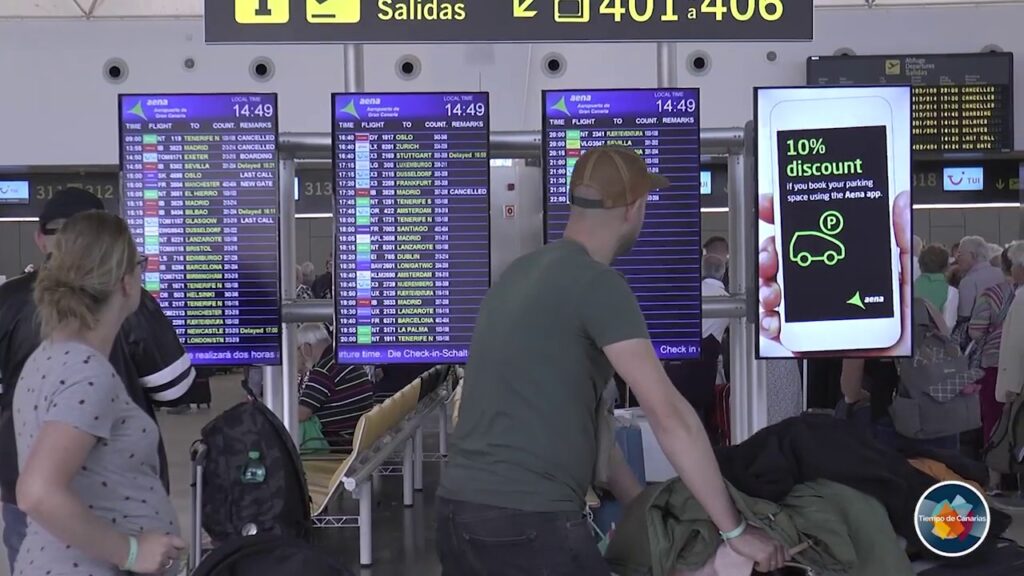 aeropuerto gran canaria por dentro