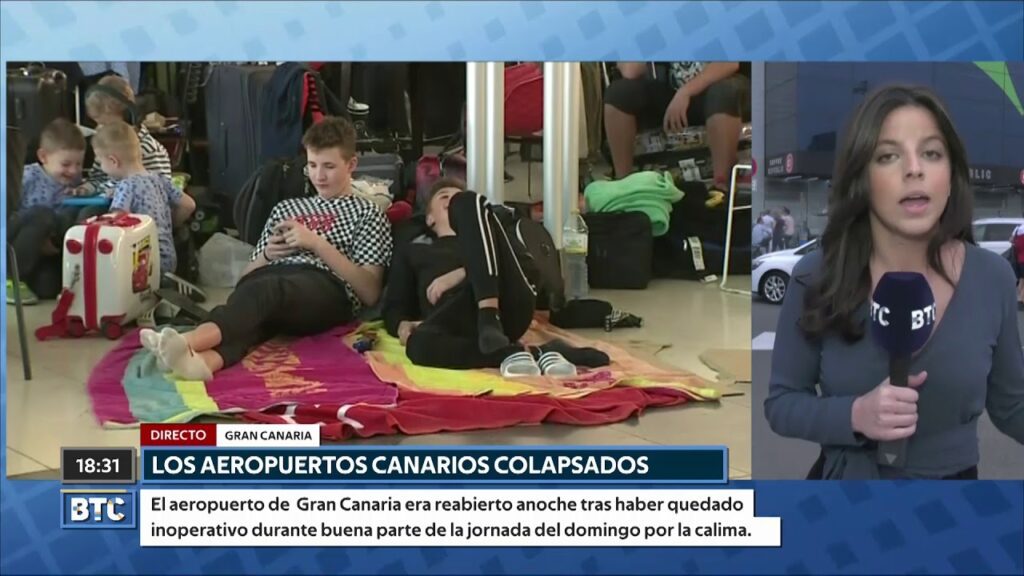 aeropuerto gran canaria última hora