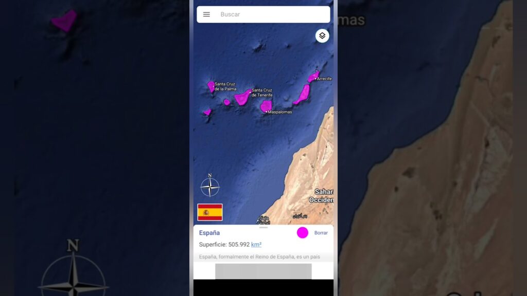 donde esta islas canarias en el mapa