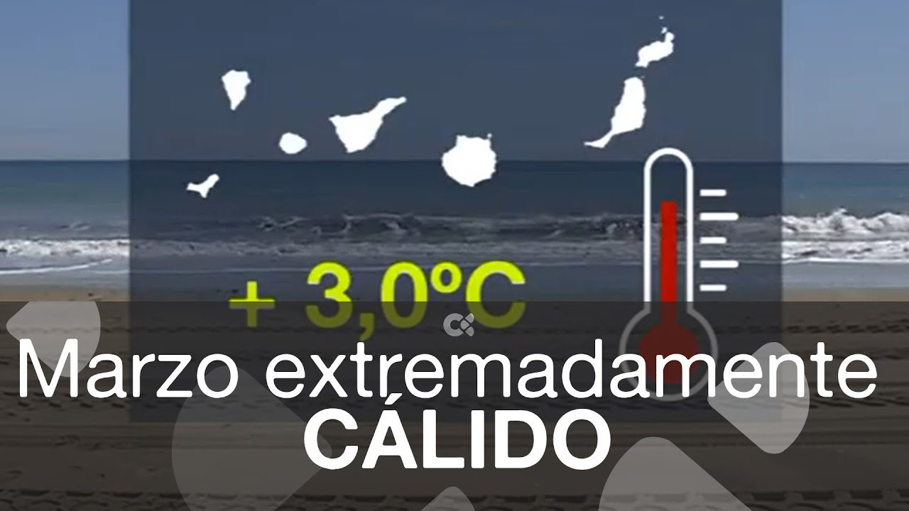 islas canarias temperatura marzo