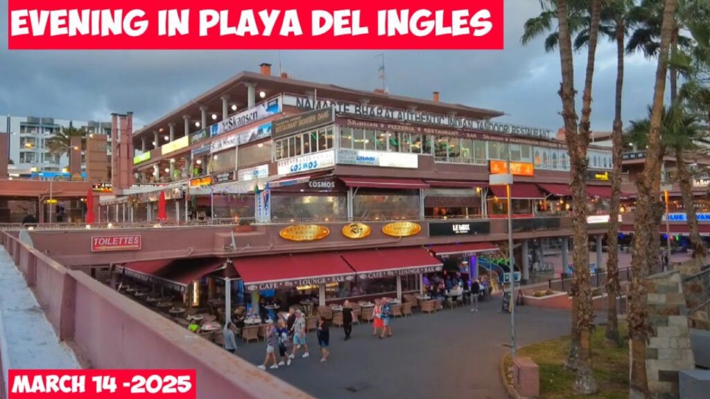 mapa gran canaria playa del ingles