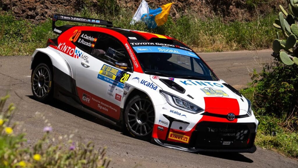 rally islas canarias mapa