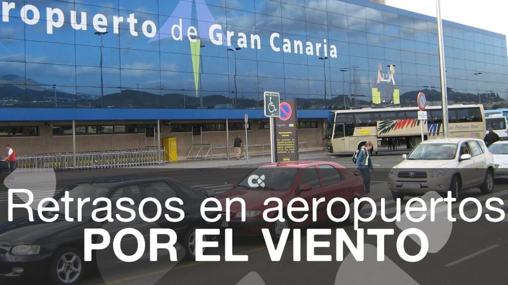 aeropuerto gran canaria viento