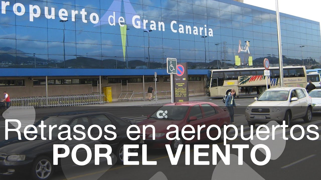 aeropuerto gran canaria viento