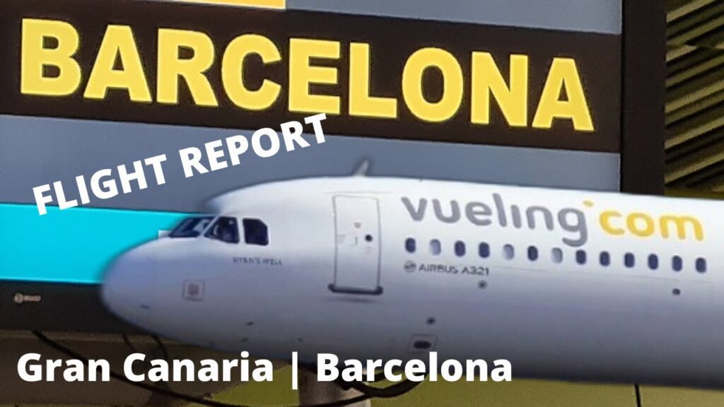 barcelona canarias vuelo