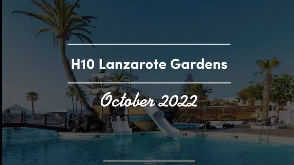 h10 suites lanzarote gardens mapa