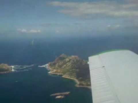 islas cies avion