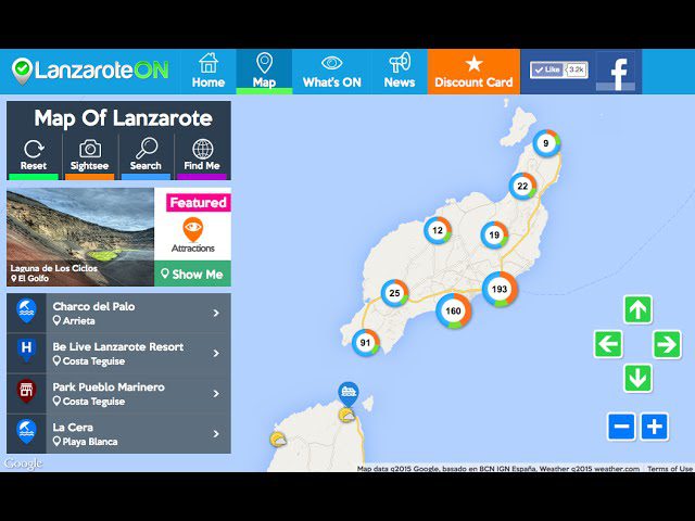 lanzarote-mapa - Canarias Noticias 24h lanzarote mapa