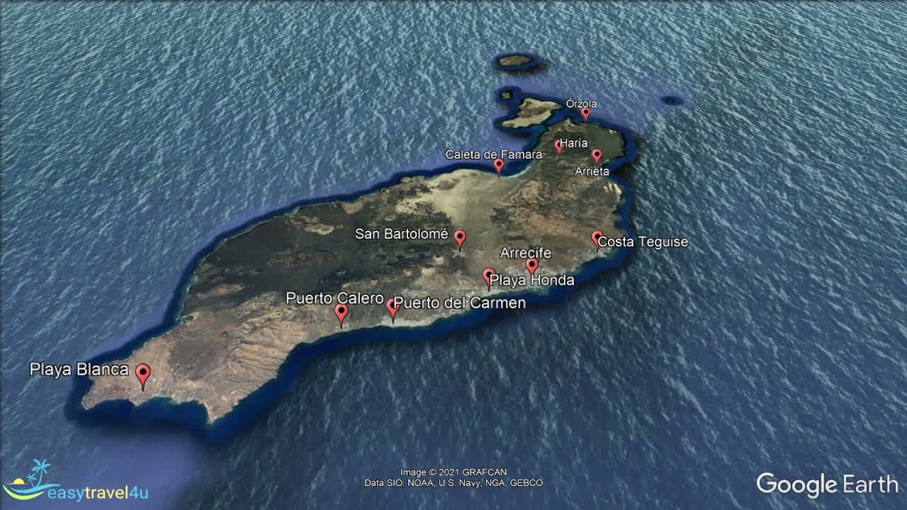 lanzarote-hiszpania-mapa - Canarias Noticias 24h lanzarote hiszpania mapa