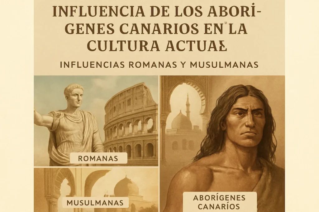 influencias romanas y musulmanas en Influencia de los aborígenes canarios en la cultura actual
