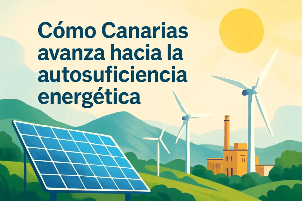 Cómo Canarias avanza hacia la autosuficiencia energética