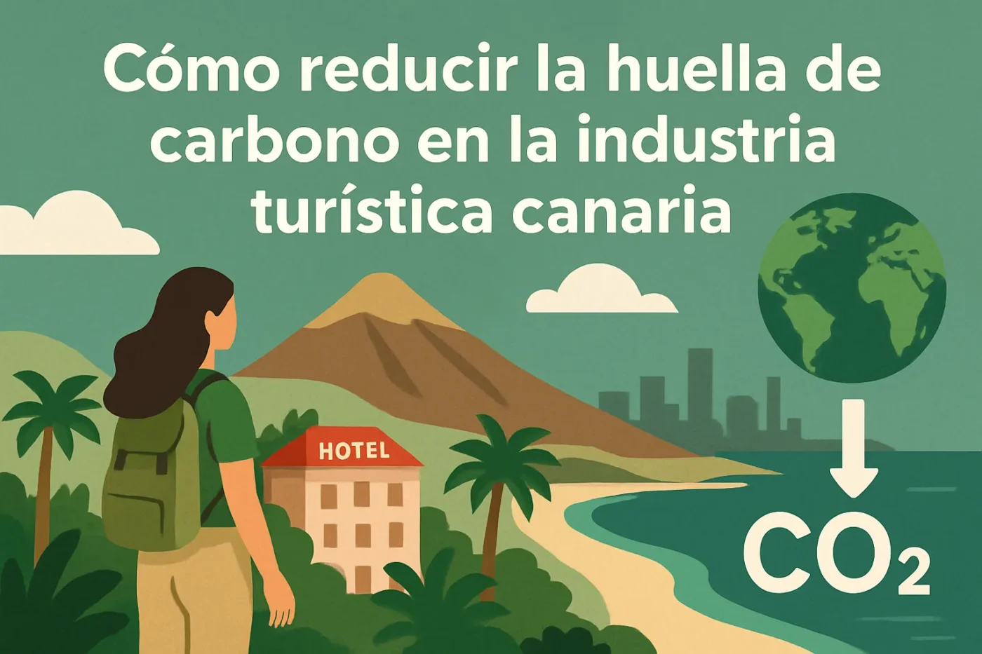 Como-reducir-la-huella-de-carbono-en-la-industria-turistica-canaria - Canarias Noticias 24h Cómo reducir la huella de carbono en la industria turística canaria