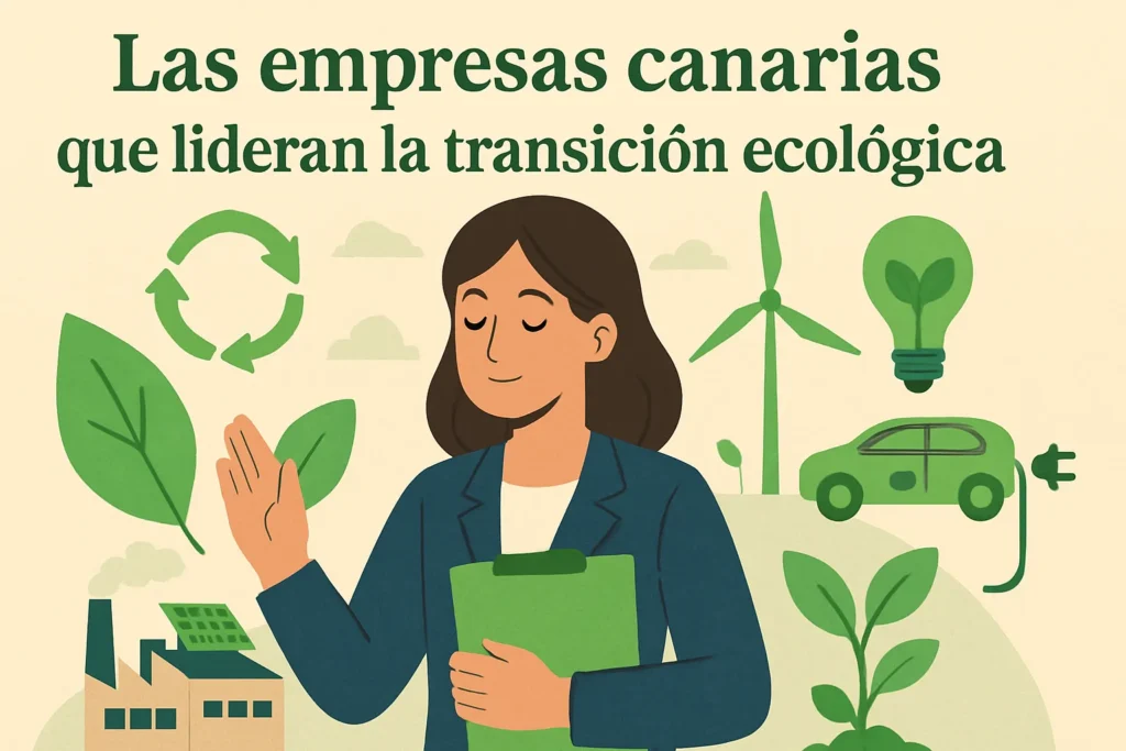 Las empresas canarias que lideran la transición ecológica