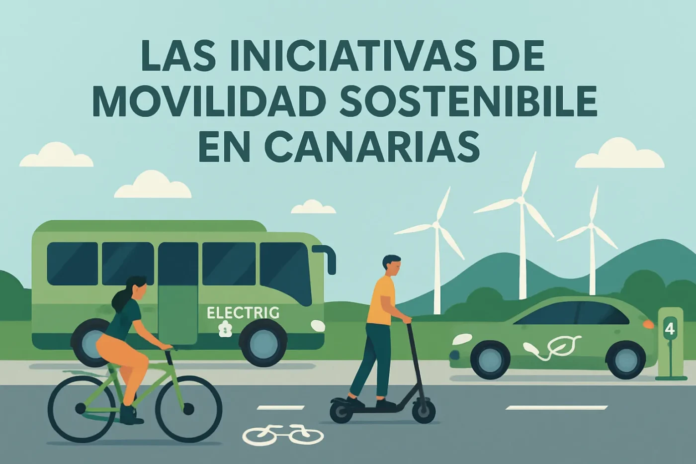 Las iniciativas de movilidad sostenible en Canarias