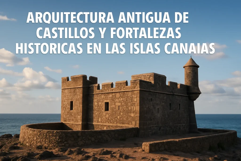 arquitectura antigua de Castillos y fortalezas históricas en las Islas Canarias