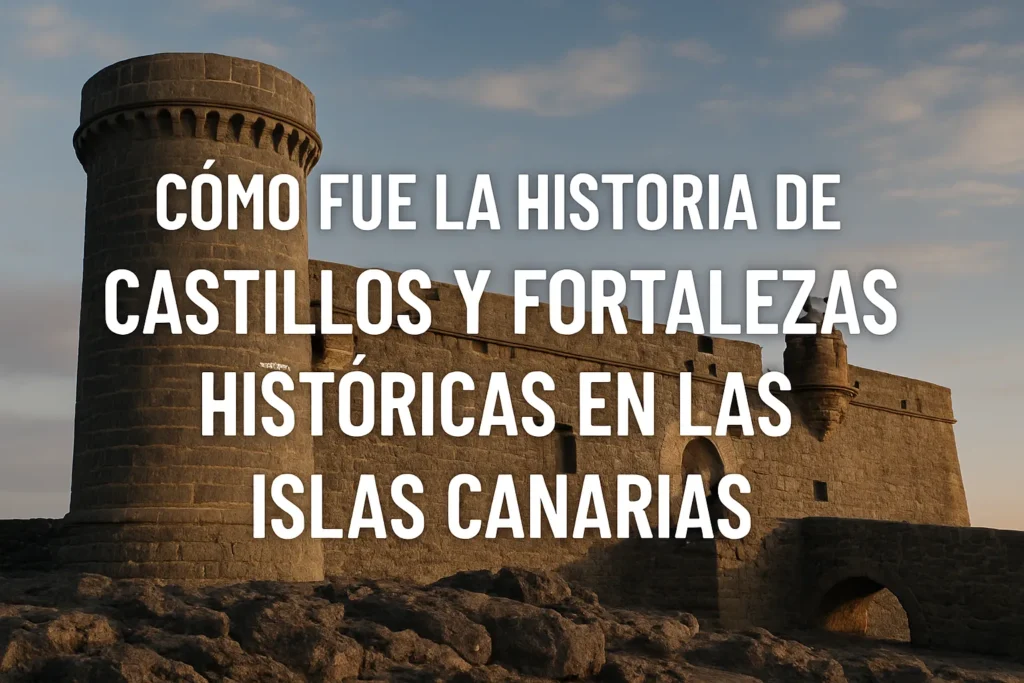 cómo fue la historia de Castillos y fortalezas históricas en las Islas Canarias