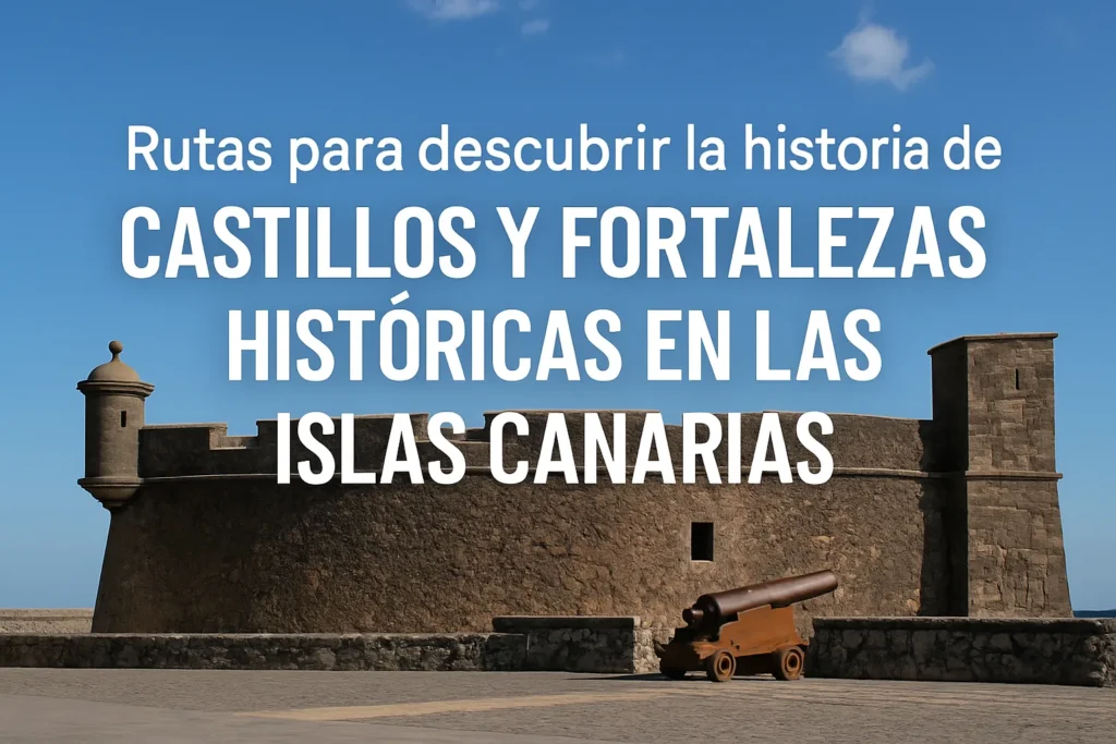 rutas para descubrir la historia de Castillos y fortalezas históricas en las Islas Canarias