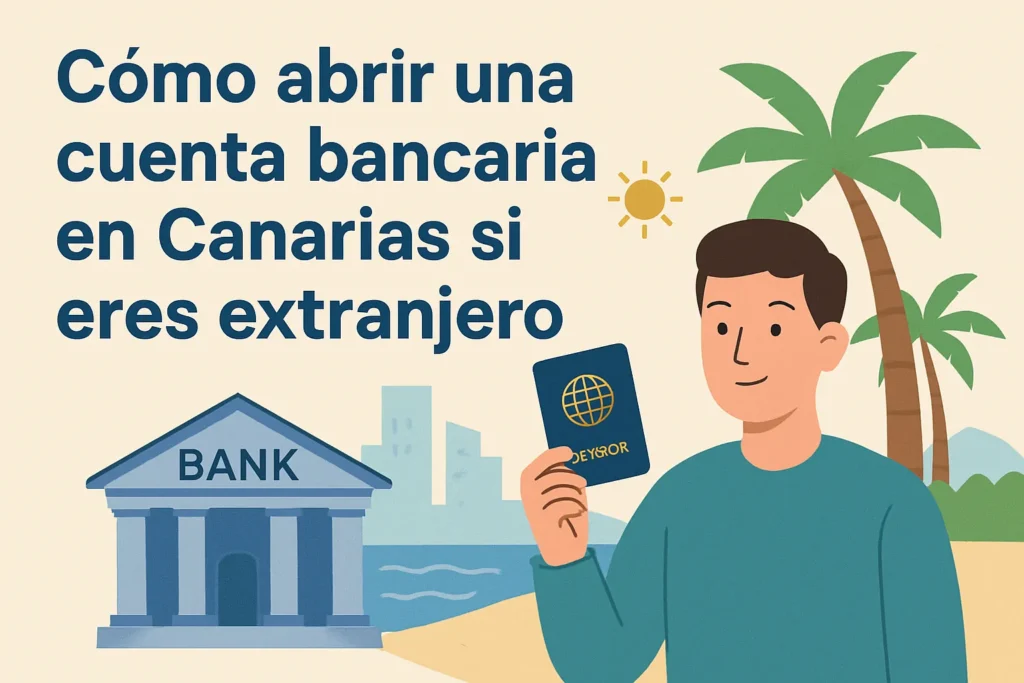 Cómo abrir una cuenta bancaria en Canarias si eres extranjero
