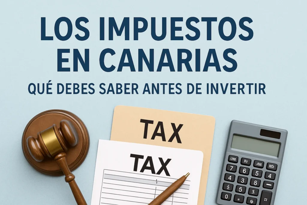 Los impuestos en Canarias: qué debes saber antes de invertir