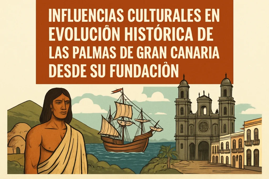 influencias culturales en Evolución histórica de Las Palmas de Gran Canaria desde su fundación