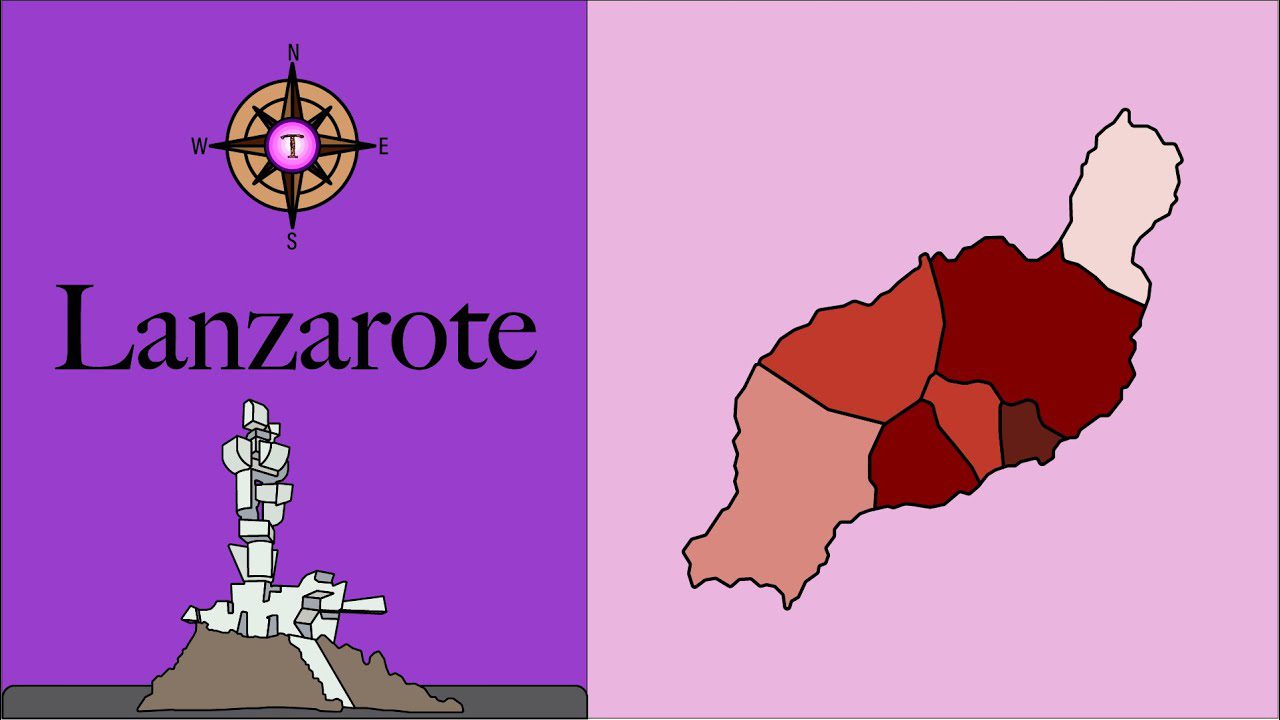 lanzarote mapa pueblos
