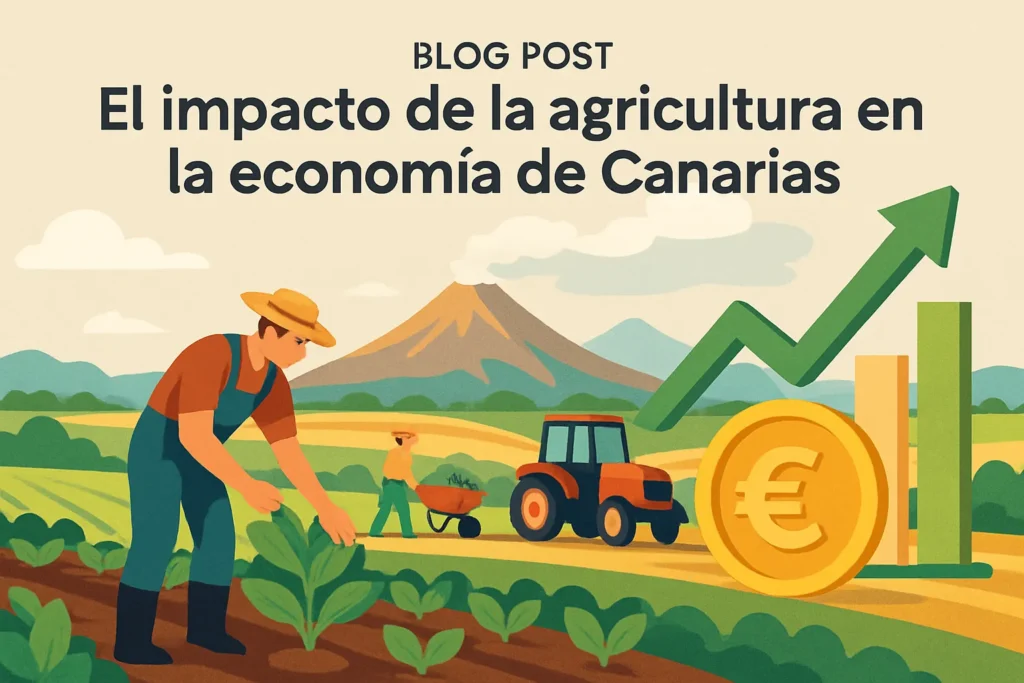 El impacto de la agricultura en la economía de Canarias