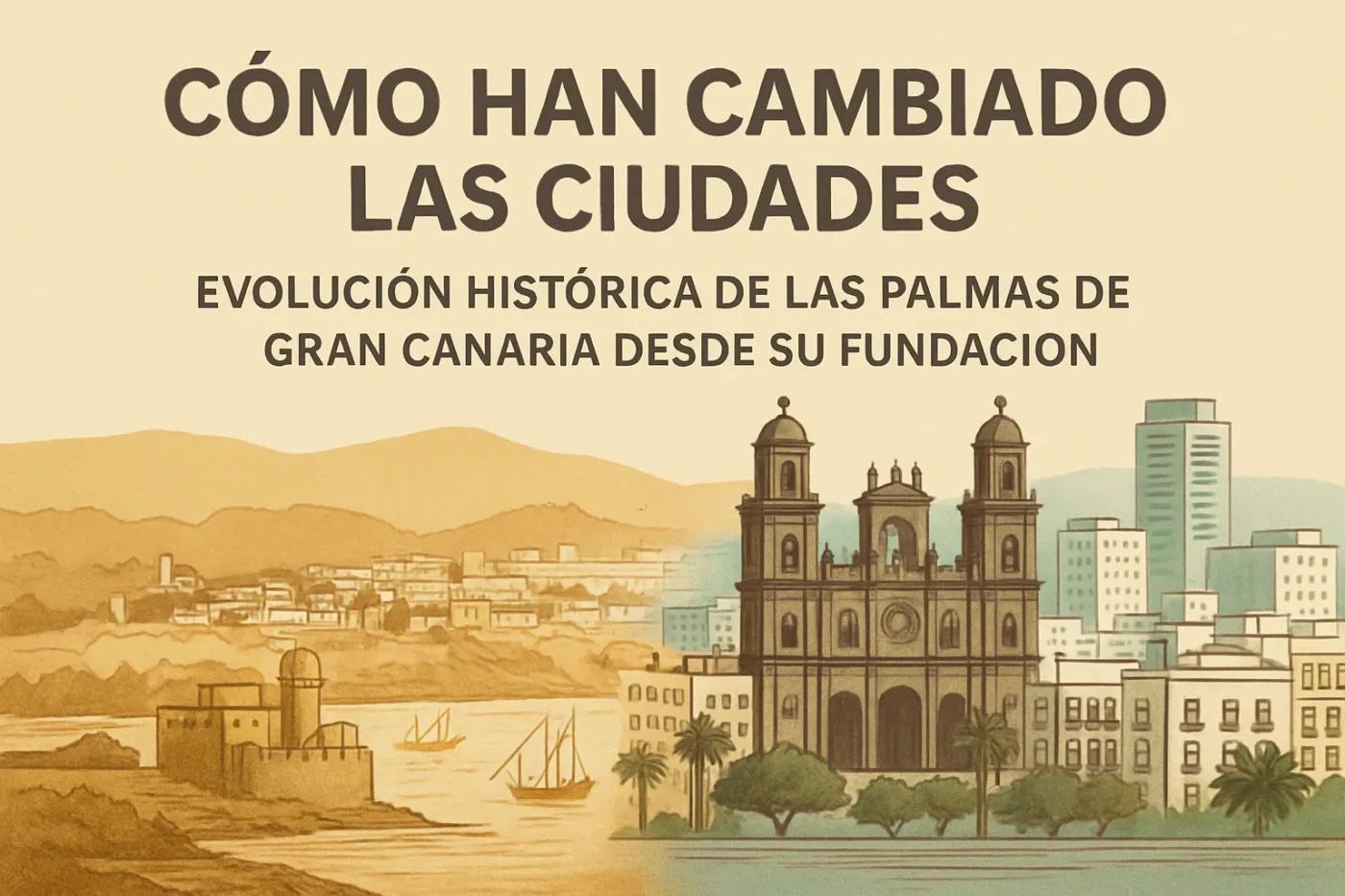 como-han-cambiado-las-ciudades-de-Evolucion-historica-de-Las-Palmas-de-Gran-Canaria-desde-su-fundacion - Canarias Noticias 24h cómo han cambiado las ciudades de Evolución histórica de Las Palmas de Gran Canaria desde su fundación