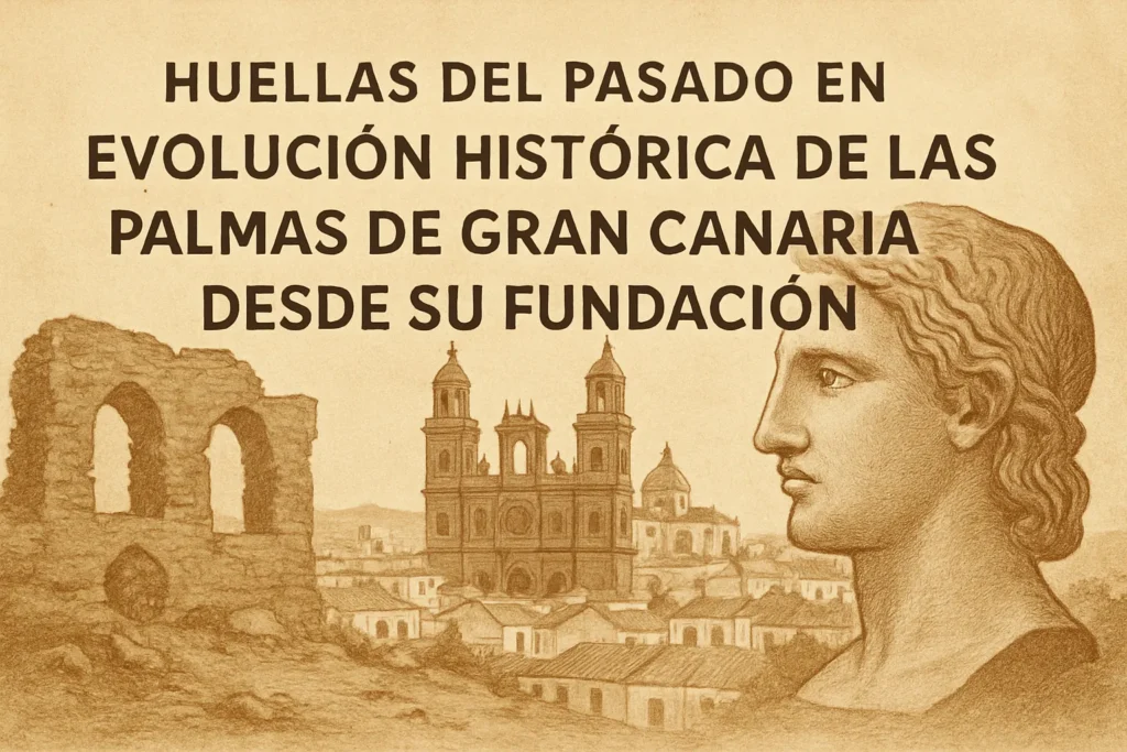 huellas del pasado en Evolución histórica de Las Palmas de Gran Canaria desde su fundación