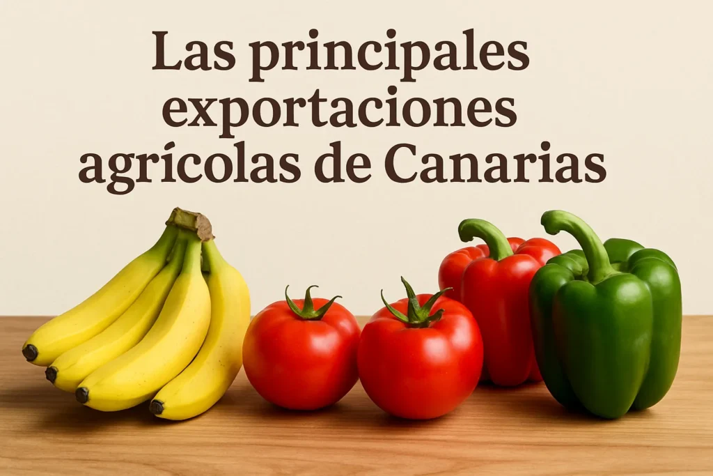 Las principales exportaciones agrícolas de Canarias