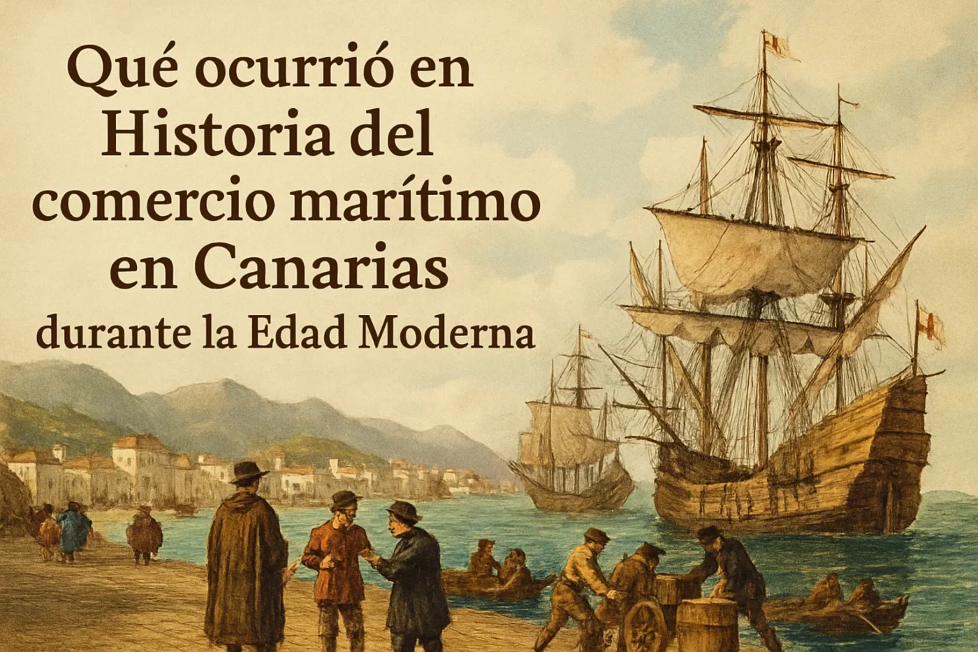 que-ocurrio-en-Historia-del-comercio-maritimo-en-Canarias-durante-la-Edad-Moderna - Canarias Noticias 24h qué ocurrió en Historia del comercio marítimo en Canarias durante la Edad Moderna