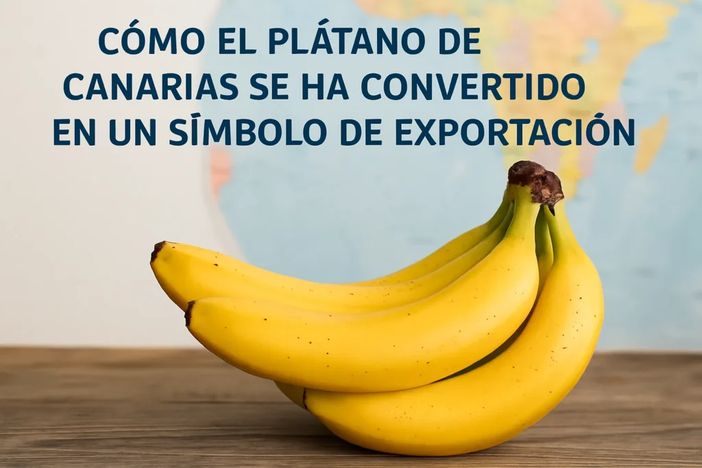 Cómo el plátano de Canarias se ha convertido en un símbolo de exportación