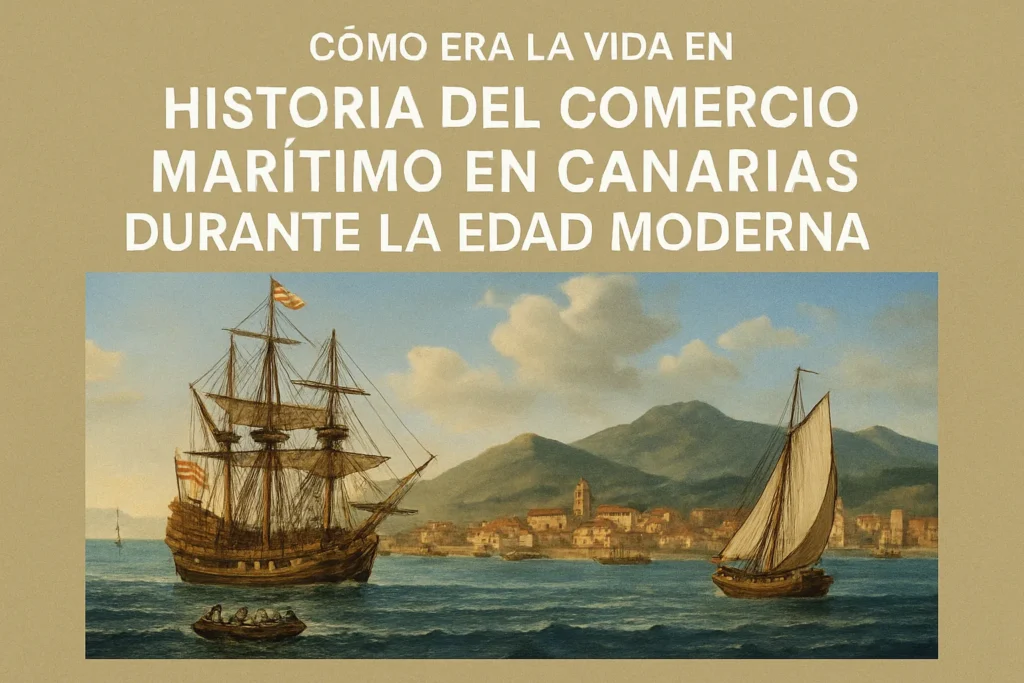 cómo era la vida en Historia del comercio marítimo en Canarias durante la Edad Moderna