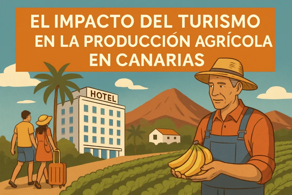 El impacto del turismo en la producción agrícola en Canarias