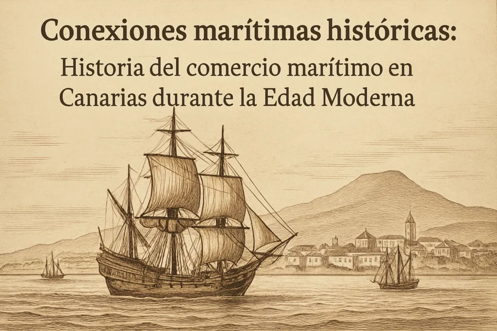 conexiones marítimas históricas de Historia del comercio marítimo en Canarias durante la Edad Moderna