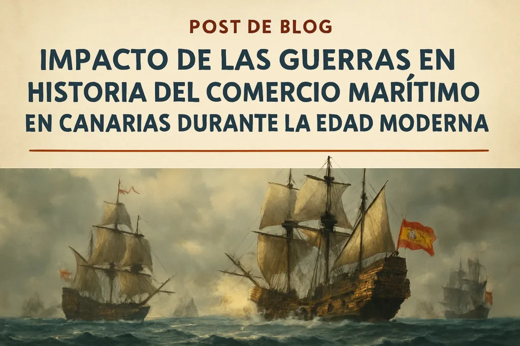 impacto de las guerras en Historia del comercio marítimo en Canarias durante la Edad Moderna