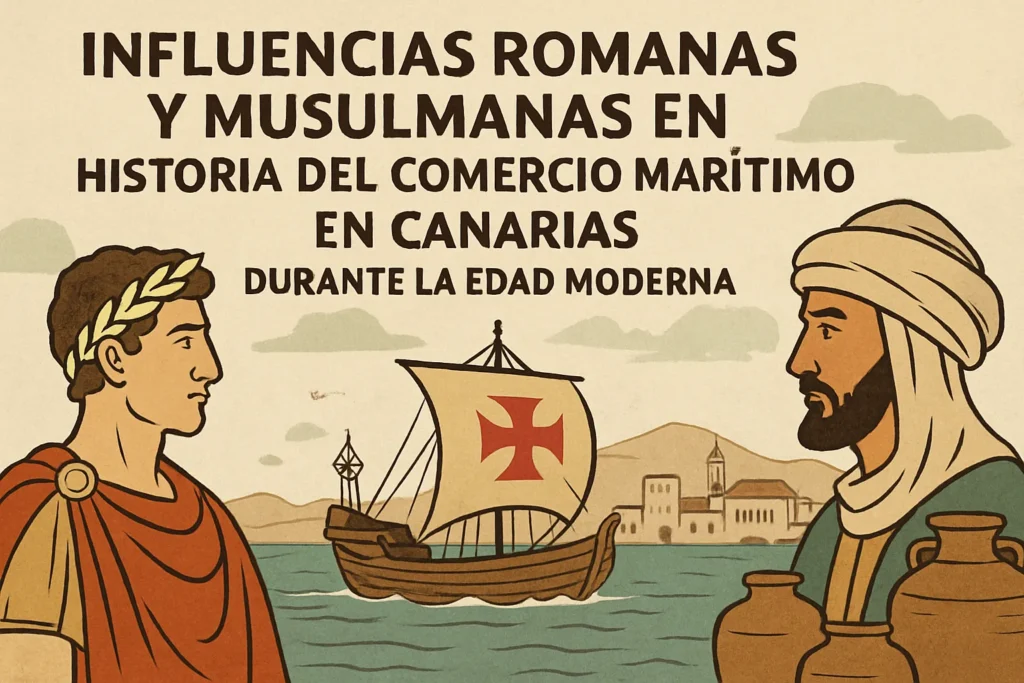 influencias romanas y musulmanas en Historia del comercio marítimo en Canarias durante la Edad Moderna