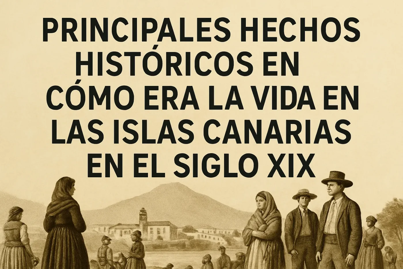 principales-hechos-historicos-en-Como-era-la-vida-en-las-Islas-Canarias-en-el-siglo-XIX - Canarias Noticias 24h principales hechos históricos en Cómo era la vida en las Islas Canarias en el siglo XIX
