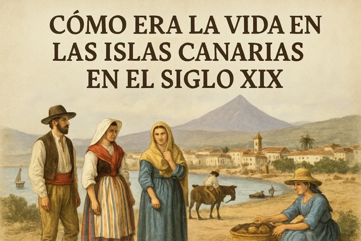 cómo era la vida en Cómo era la vida en las Islas Canarias en el siglo XIX