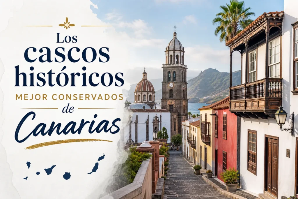 Los cascos históricos mejor conservados de Canarias