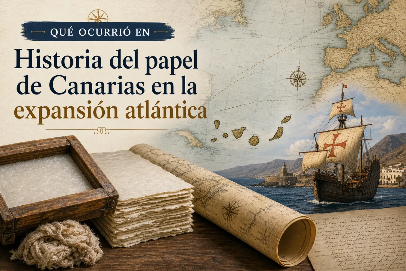 que-ocurrio-en-Historia-del-papel-de-Canarias-en-la-expansion-atlantica - Canarias Noticias 24h qué ocurrió en Historia del papel de Canarias en la expansión atlántica