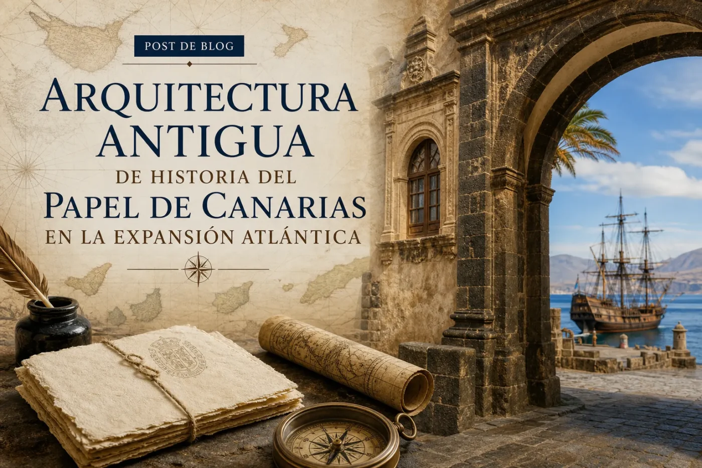 arquitectura-antigua-de-Historia-del-papel-de-Canarias-en-la-expansion-atlantica - Canarias Noticias 24h arquitectura antigua de Historia del papel de Canarias en la expansión atlántica