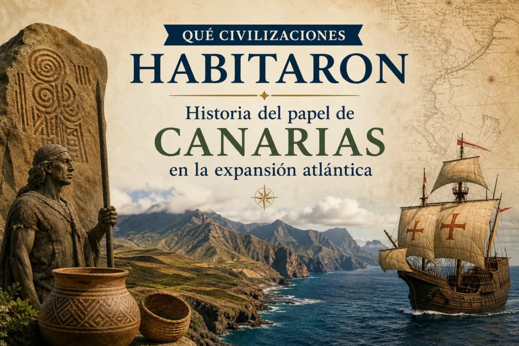 qué civilizaciones habitaron Historia del papel de Canarias en la expansión atlántica