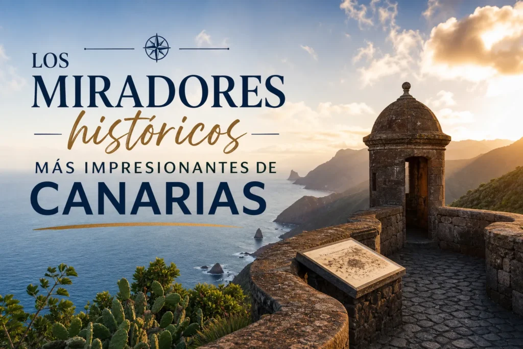 Los miradores históricos más impresionantes de Canarias