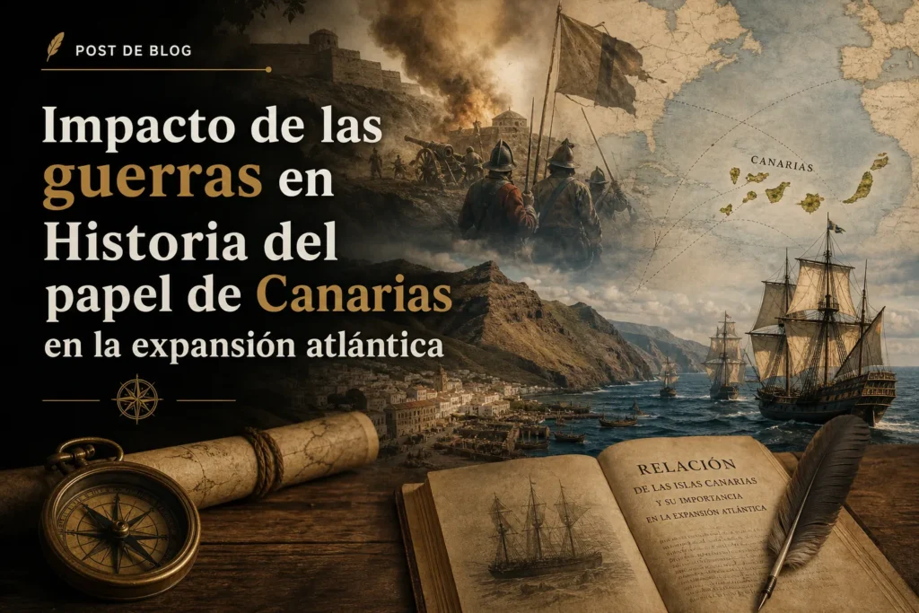 impacto de las guerras en Historia del papel de Canarias en la expansión atlántica