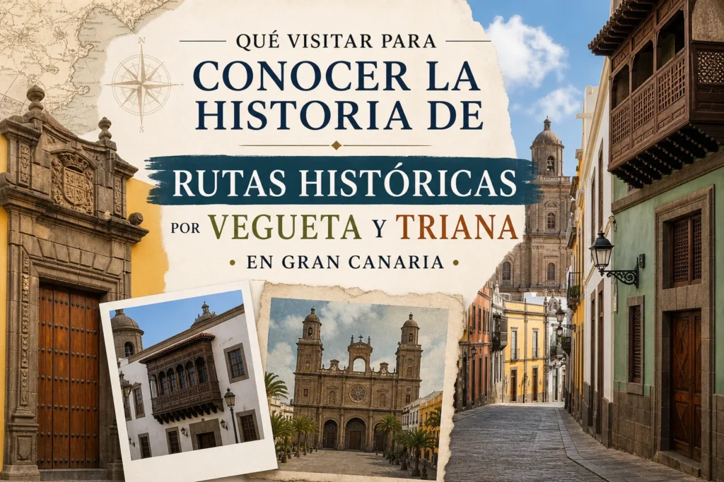 qué visitar para conocer la historia de Rutas históricas por Vegueta y Triana en Gran Canaria