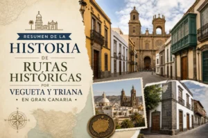 resumen de la historia de Rutas históricas por Vegueta y Triana en Gran Canaria
